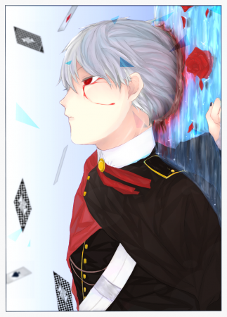 トランプ企画の絵。参加させて頂きました…楽しかったです！