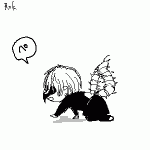 練習用に作ったムカデちゃん。