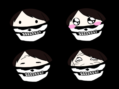 こちらも大将（P-2）さんに送ったイラスト。大将さん、此方も動画で使って下さいました…